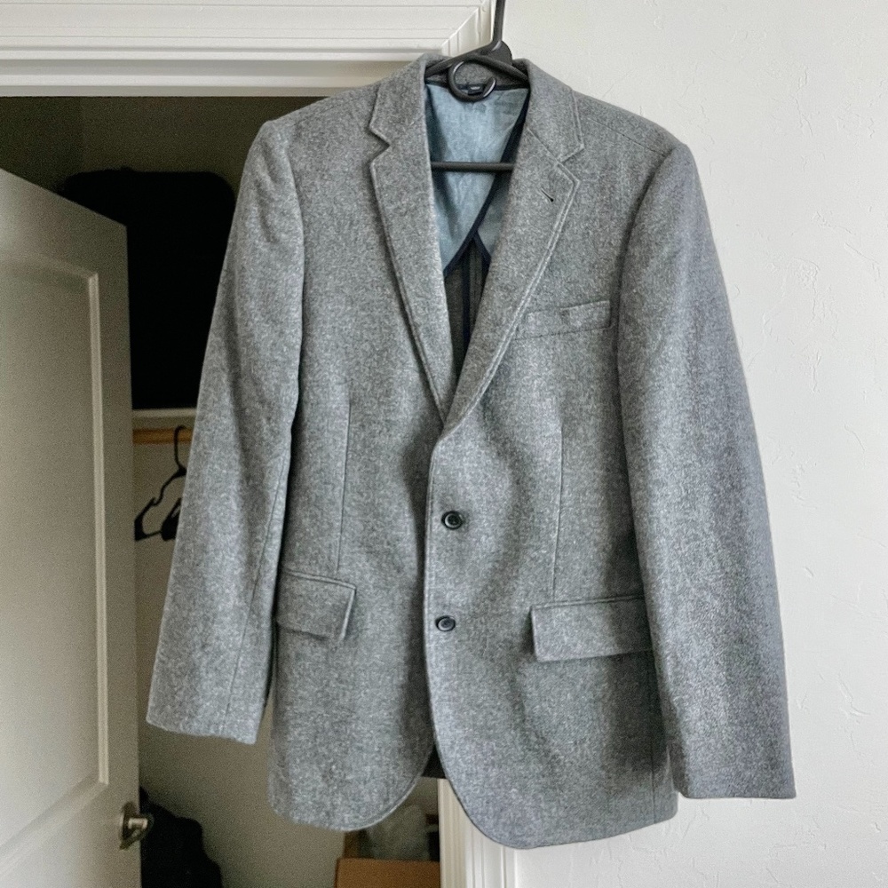 J. Crew Peacoat / Overcoat (Single Breasted)
